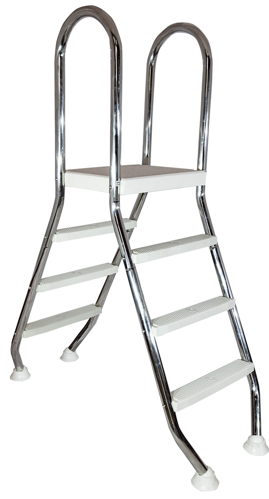 PLATFORMLU PASLANMAZ MERDIVEN